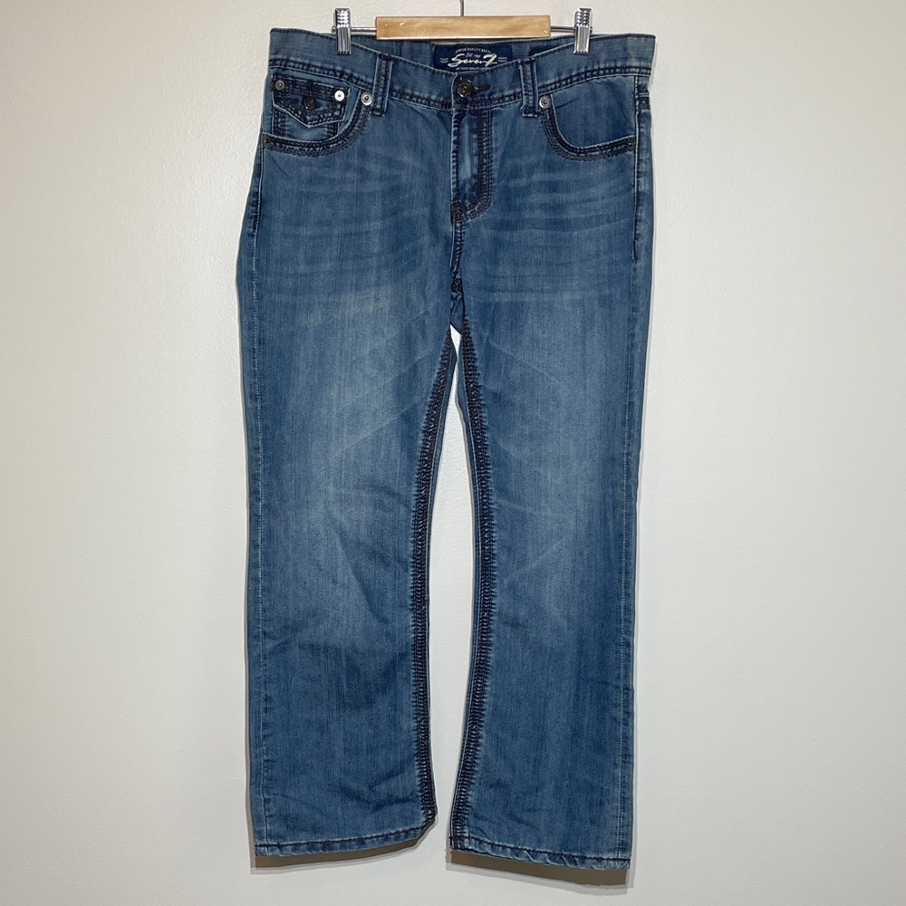 Seven7 Mens Straight Leg Jeans 34x30